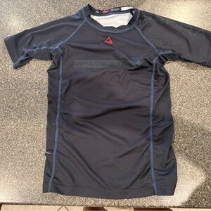 Kids youth medium Gracie Barra rash guard